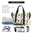 thumbnail image 4 of Travel Duffel Bag, Cucumber Avocado Eggplant Waterproof Carry On Overnight Tote Bags For Women/Men, Shoulder Weekender Gym Bag For Travel, Yoga, 4 of 8