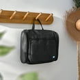 thumbnail image 6 of PAVILIA Large Hanging Toiletry Bag Travel Bag Women Men, Cosmetic Organizer, Water Resistant Makeup Bag Accessories Toiletries, Travel Essentials Kit, Black, 6 of 7