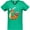 Kelly Green, variant on Inktastic Easter Cute Snake with Basket and Bunny Ears Women's V-Neck T-Shirt