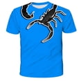 thumbnail image 2 of Scorpion Series Graphic T-shirt For Children 3D Print Ghost Scorpion T Shirt Pattern Top Boys Poisonous Insect Tee Hip Hop Tops4T Gong Bohan LED, 2 of 2