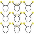thumbnail image 1 of 9pcs Antenna Bee Hair Hoops Lifelike Bee Headbands Party Headwears For Performance Cosplay Festivals Party, 1 of 2
