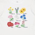 thumbnail image 4 of Inktastic Wild Flower Chart Boys or Girls Baby T-Shirt, 4 of 5