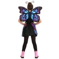 thumbnail image 4 of Girl's Vibrant Butterfly Costume, 4 of 8