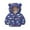Blue Dinosaur, variant on Baby Kids Girls Boys Winter down Cotton Jacket Coat Toddler Unisex Cartoon Hooded Puffer Fall Outwear for 2-7 Years Old