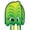 Green, variant on In the Breeze 3387 — Aurora Pop Jelly Kite — Non-Assembly, Easy-Flying Kite with Long Streamer Tails; Kite Line Included