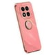 thumbnail image 1 of XINLI For Xiaomi Redmi Note 14 Pro 5G Case Ring Kickstand Electroplating TPU Phone Cover - Black, 1 of 4