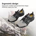 thumbnail image 3 of Chaussure de Randonnée, Design Ergonomique Bottes de Randonnée pour Hommes 1 Paire Mode pour Randonnée pour Marche, 3 of 7