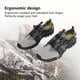 thumbnail image 3 of Zapato De Senderismo Ligero Transpirable Absorción De Golpes Suela Engrosada Hombres Botas De Senderismo Para Caminar Correr Gris, 3 of 7