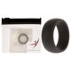 thumbnail image 1 of Alianza de boda de silicona - Gris de ROQ para hombre - Anillo de 7 mm, 1 of 2