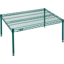 Nexel Poly-Green Wire Dunnage Rack - 36""W x 24""D x 14""H
