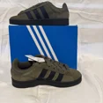 thumbnail image 2 of Adi-das Campus 00s Olive Strata Black Gold Shoes JI3307 Men's Sizes 10, 2 of 6