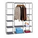 thumbnail image 3 of Ropero Rack Closet Armable Practiksa Organización Color Gris claro, 3 of 5