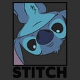 thumbnail image 2 of Mens Lilo & Stitch Peekaboo Stitch Portrait Lightweight Hoodie, 2 of 4
