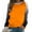 Orange, variant on Womens Tops Raglan Long Sleeve Gradient Colorblock Crew Neck Loose Sweatshirt Womens Fall Fashion 2025 (3XL, Black)
