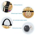 thumbnail image 7 of FORMRS Women's Travel Backpack Purse Anti-Theft Hidden Pockets Casual Shoulder Bag, Beige Rainbow, 7 of 7