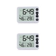 thumbnail image 4 of Inteprter Reloj Digital de escritorio, Sensor Dual, alarma electrónica, termómetro, botón de operación, funciona con batería, temporizador LCD, Type3 NO3 Inteprter CBP162558, 4 of 6