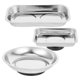 thumbnail image 5 of Magnetic Bowls For Mechanics Tool Trays Heavy-Duty Silver 23.80X13.80X4.00CM Anti-Slip 3Pcs, 5 of 5