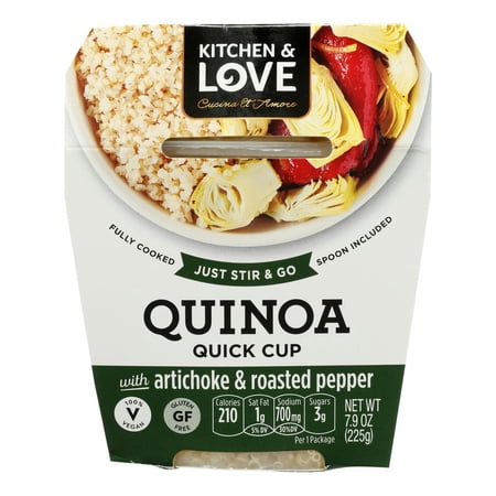 Kitchen And Love Quinoa Meal Artichoke & Roasted 7.9 oz (Pack of 12)