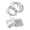 thumbnail image 1 of Clearance Now! I Love You-Secret Projection Couple Rings Lovers Gift K5F4, 1 of 8