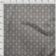 thumbnail image 4 of oneOone Cotton Poplin Gray Fabric Block Dress Material Fabric Print Fabric By The Yard 42 Inch Wide, 4 of 5