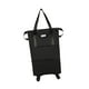thumbnail image 3 of Bolsa de viaje expandible con ruedas, plegable, deportiva, portátil, para viajes Negro Doble Expansión, 3 of 9