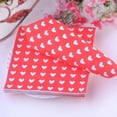 thumbnail image 3 of Valentine's Day Cocktail Napkins Red Heart for Party Decor 60 Pcs, 3 of 5