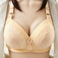 thumbnail image 2 of Admvng Womens Bras Seamless Push Up Bras Full Coverage Comfortable Bra V Neck Bralettes Wireless Everyday Bra M-2XL, 2 of 8