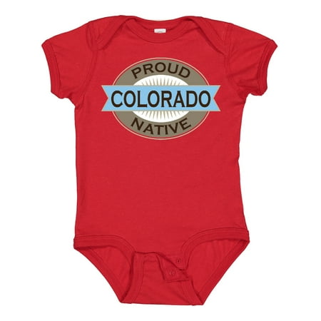 

Inktastic Proud Colorado Native Boys or Girls Baby Bodysuit