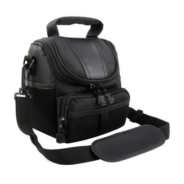 Portable Camera Bag Anti-shock Single Shoulder Camera Bag Wear-Resistant Sling Camera Backpack for Nikon D40 for DSLR/SLR Camera Black