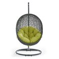thumbnail image 4 of Ergode Hide Outdoor Patio Swing Chair With Stand - Gray Peridot, 4 of 5