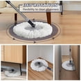 thumbnail image 6 of Spin Mop and Bucket Set with Microfiber Pads and Pedal Wringer, 6 of 8