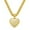 Gold-18inch, variant on Men Women Hip Hop Chain Lock Heart-shaped Pendant Necklace 13mm Crystal Cuban Chain HipHop Iced Out Bling Necklaces Fashion Charm Jewelry