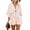 Pink, variant on utcoco Women's Half Sleeve Striped Jumpsuits Casual Rompers