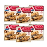 Atkins Protein-Rich Meal Bar, Chocolate Peanut Butter Pretzel Bar, Keto Friendly, 6/5ct Boxes