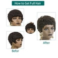 thumbnail image 2 of Short Burgundy Pixie Cut Wigs for  Women Wine  Short Wig for  Women Synthetic Pixie Wigs with Bangs Layered Wig Short Wigs Short Curly Hair Pixie Wigs, 2 of 14