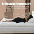 thumbnail image 4 of Youmako Memory Foam Mattress Topper Queen, Extra Soft Pillow Top Mattress Topper, Fluffy Shredded Memory Foam Filled & Thicked Down Alternative-Lined, 4 of 6