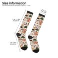 thumbnail image 5 of Bingfone Compression Socks For Women And Men Long Socks For Running Athletic Cycling Nurse-Vintage Coffee, 5 of 9