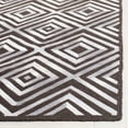thumbnail image 3 of SAFAVIEH Kilim Rachyl Geometric Diamonds Wool Area Rug, Charcoal, 5' x 8', 3 of 6