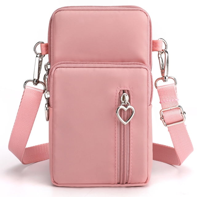 Cartera pequeña tipo bandolera para teléfono, bolso de mujer tipo bandolera, bolso de hombro para teléfono móvil, minicartera con correa para el hombro