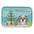 thumbnail image 1 of Carolines Treasures BB1622DDM Christmas Tree & Gray Silver Shih Tzu Dish Drying Mat, 1 of 1