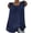 01-Blue, variant on Ruimatai Womens Tank Tops Crew Neck Ruched Sleeveless Blouses Loose Fit Casual Flowy Summer Solid Color Tops