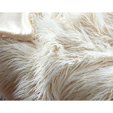 ORIENT HOME COLLECTION Mongolian Soft Shaggy Fauxfur (Best Of Shaggy The Boombastic Collection)