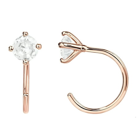 XIRQI 2026 New Lymphatic Activity Earrings,Magnetic Acupuncture Earrings for Women,Zirconia Lymphatic Drainage Earrings for Wellness Holiday Gift | Alloy,Rose Gold