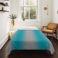 thumbnail image 4 of Turquoise Ombre Tapestry for Bedroom Wall Hanging Tapestry, Grey Modern Art Farmhouse Ceiling Backdrop Tapestries Poster Blanket Wall Decor for Teens Room Living Room Dorm 51" x 59", 4 of 8