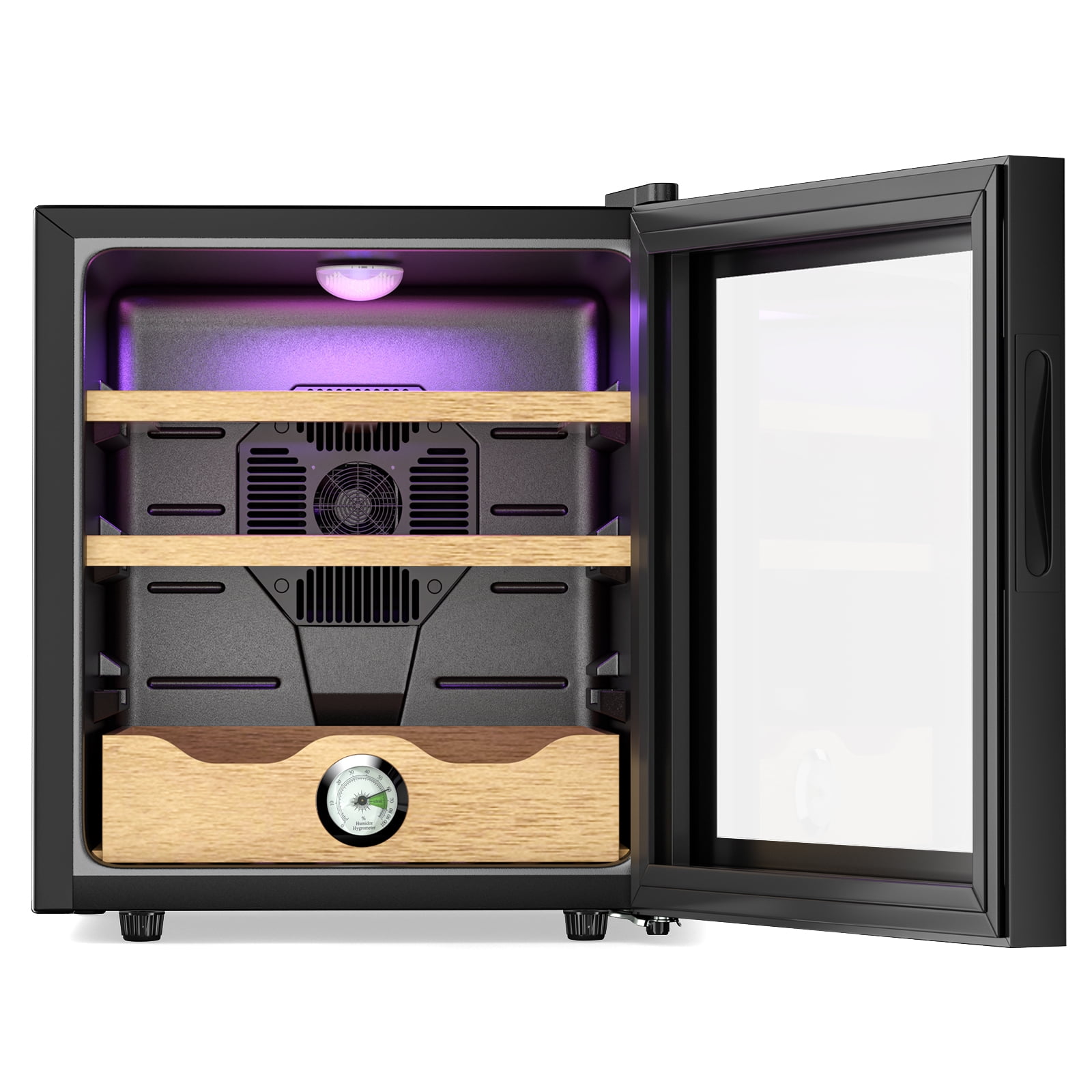 BOEASTER 50L Cigar 300 Counts Electric Cigar Cooler Humidor