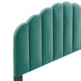 thumbnail image 3 of Modway Veronique Full/Queen Performance Velvet Headboard in Teal, 3 of 10