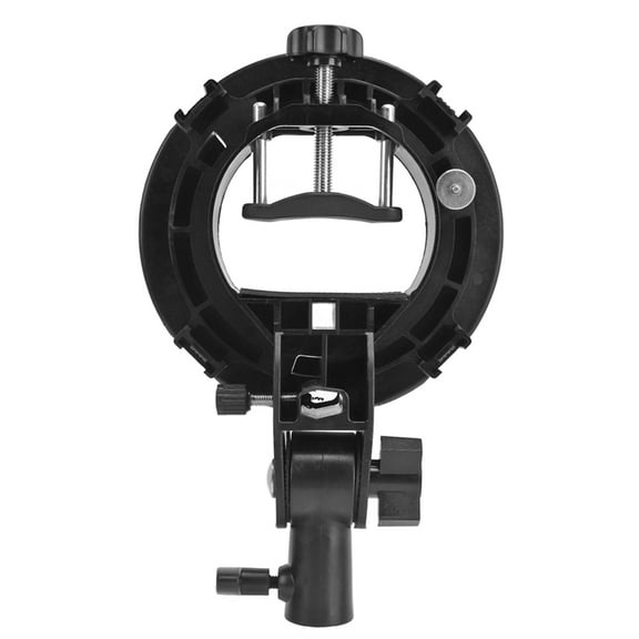 S Type Bracket for Bowens Mount Holder S Type Bracket Holder for Speedlite Flash Snoot Softbox