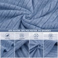 thumbnail image 6 of Cardigan Sweaters for Women Lightweight Long Sleeve Open Front Ribbed Knit Cardigans with Pockets Fall Winter Casual Outerwear, 6 of 7
