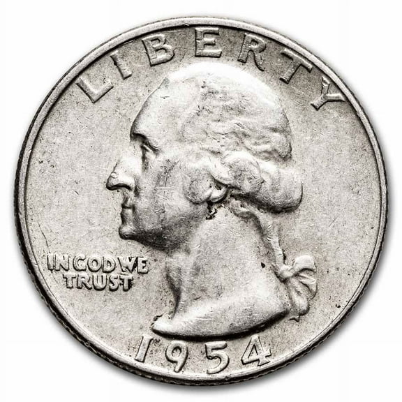 1954-D Washington Quarter VG/XF