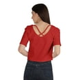 thumbnail image 5 of Inkmeso Regular Street Style Crop Top Scoop Neck Tee For Womens Cotton Tshirt, 5 of 7